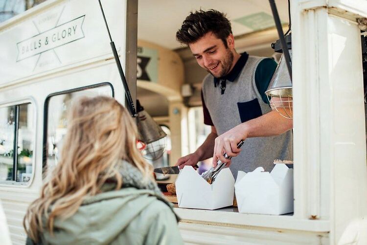 Logo: Balls & Glory Foodtruck 